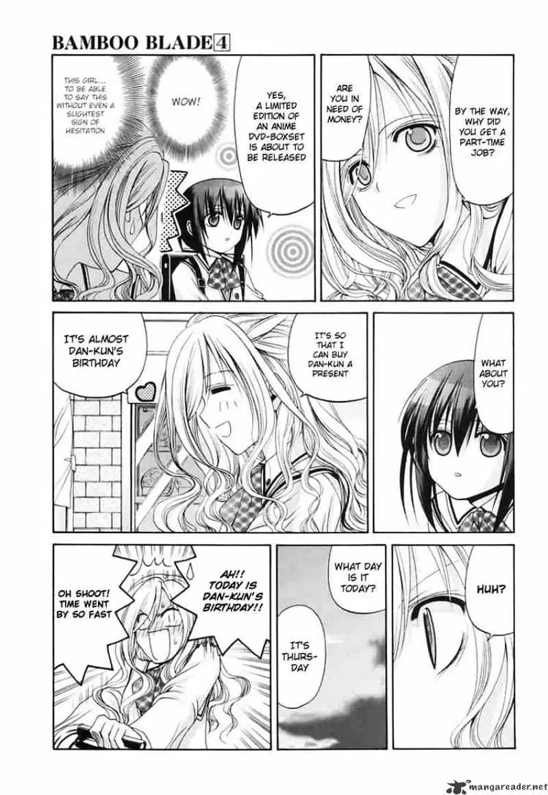 Bamboo Blade Chapter 32 page 14 - 