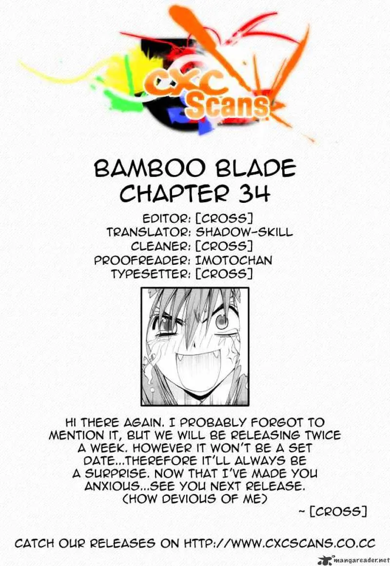 Bamboo Blade Chapter 34 page 24 - 