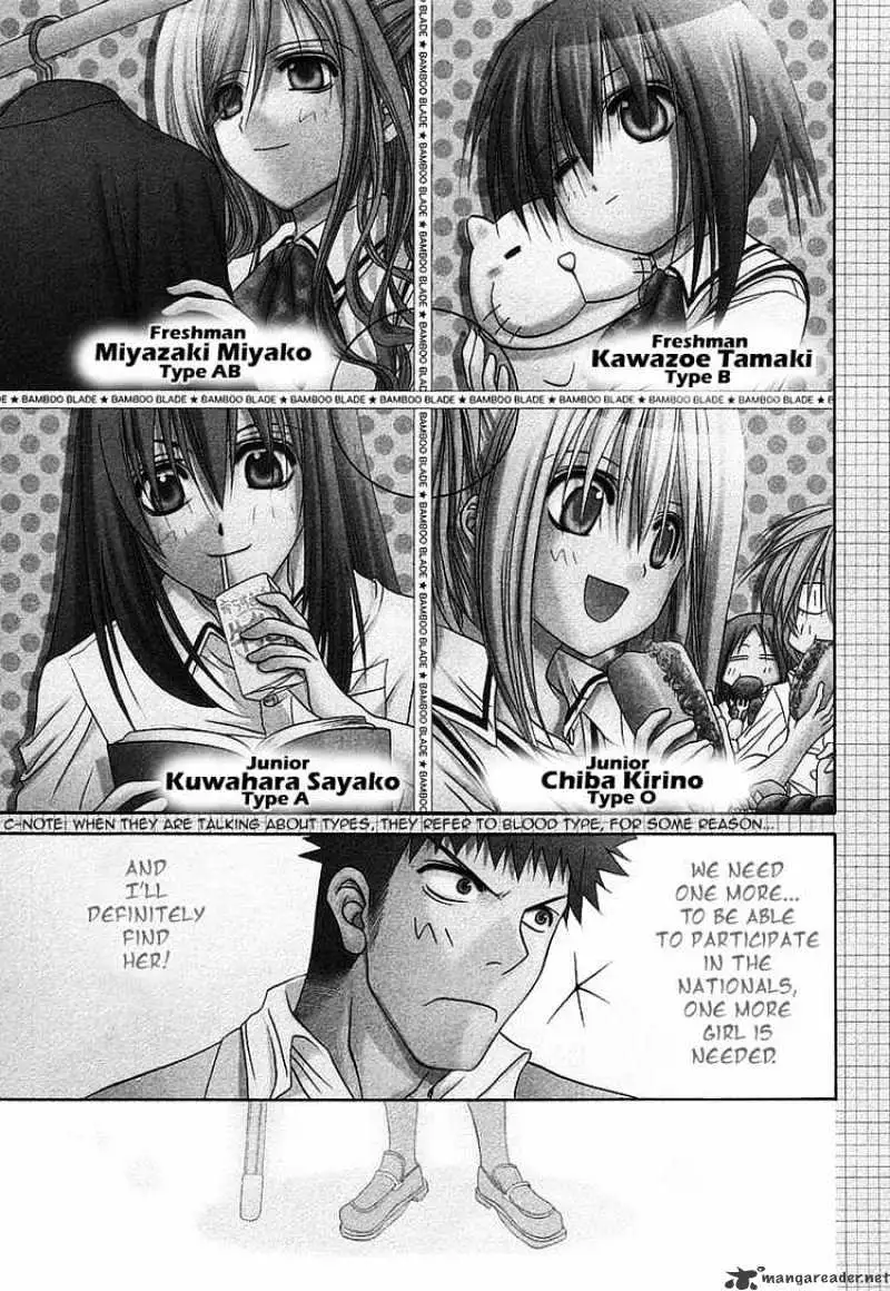 Bamboo Blade Chapter 35 page 1 - 