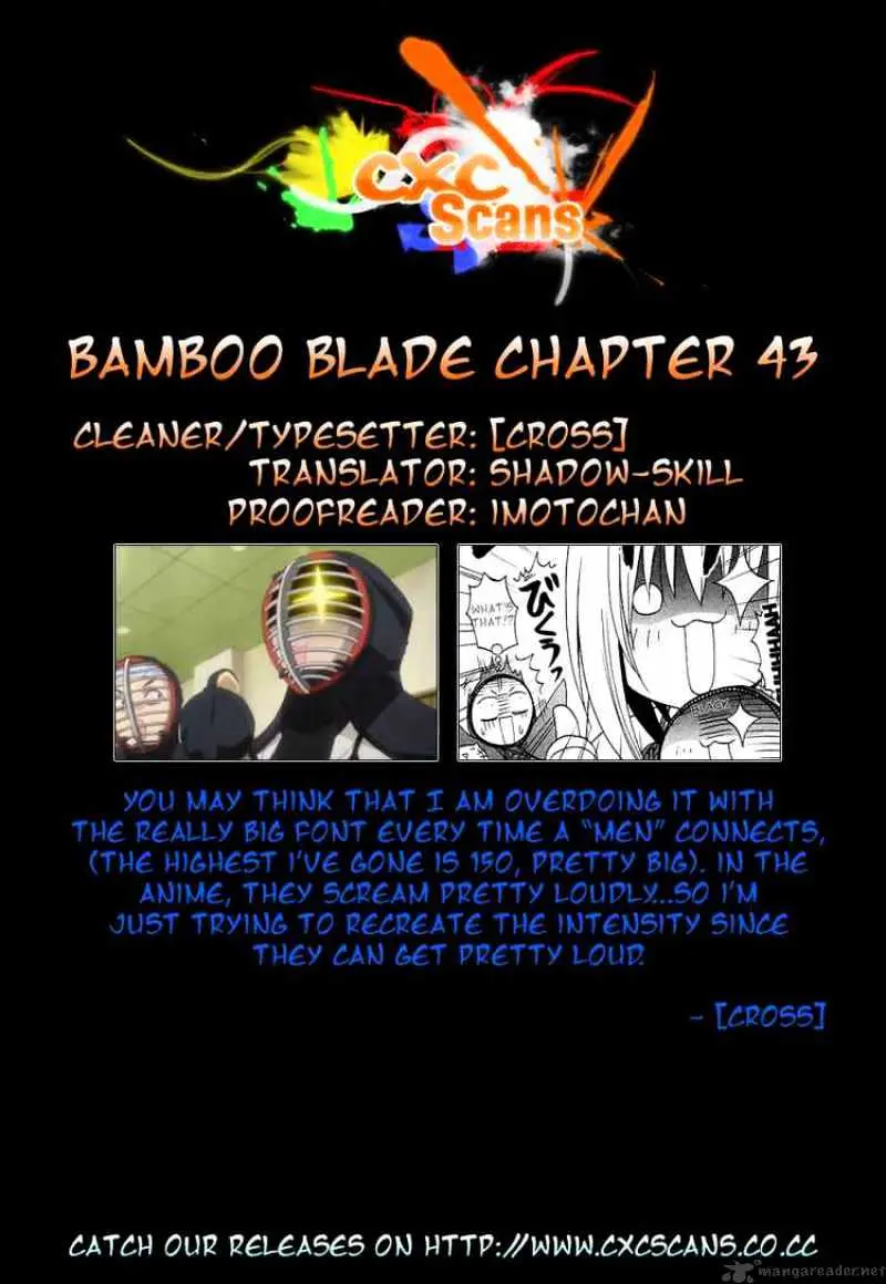 Bamboo Blade Chapter 43 page 23 - 