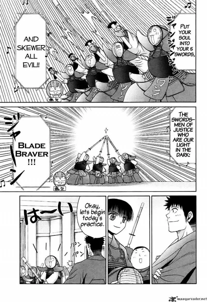 Bamboo Blade Chapter 58 page 9 - 