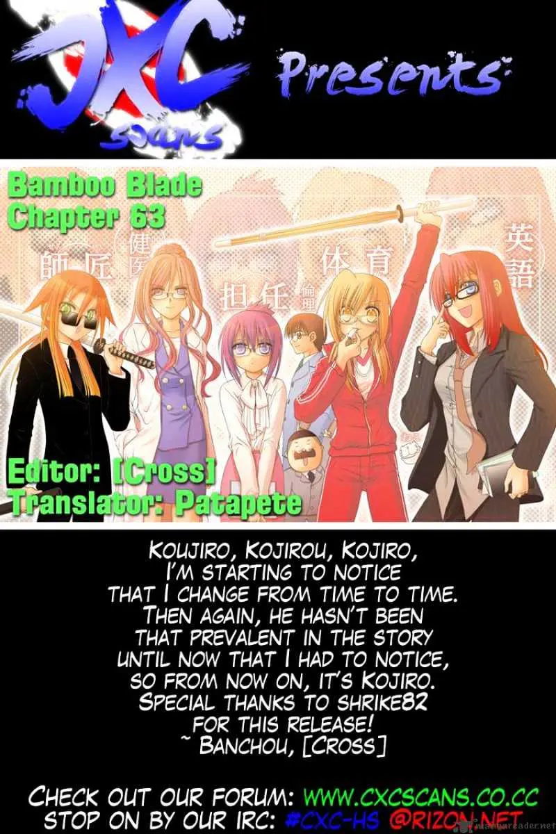 Bamboo Blade Chapter 63 page 28 - 