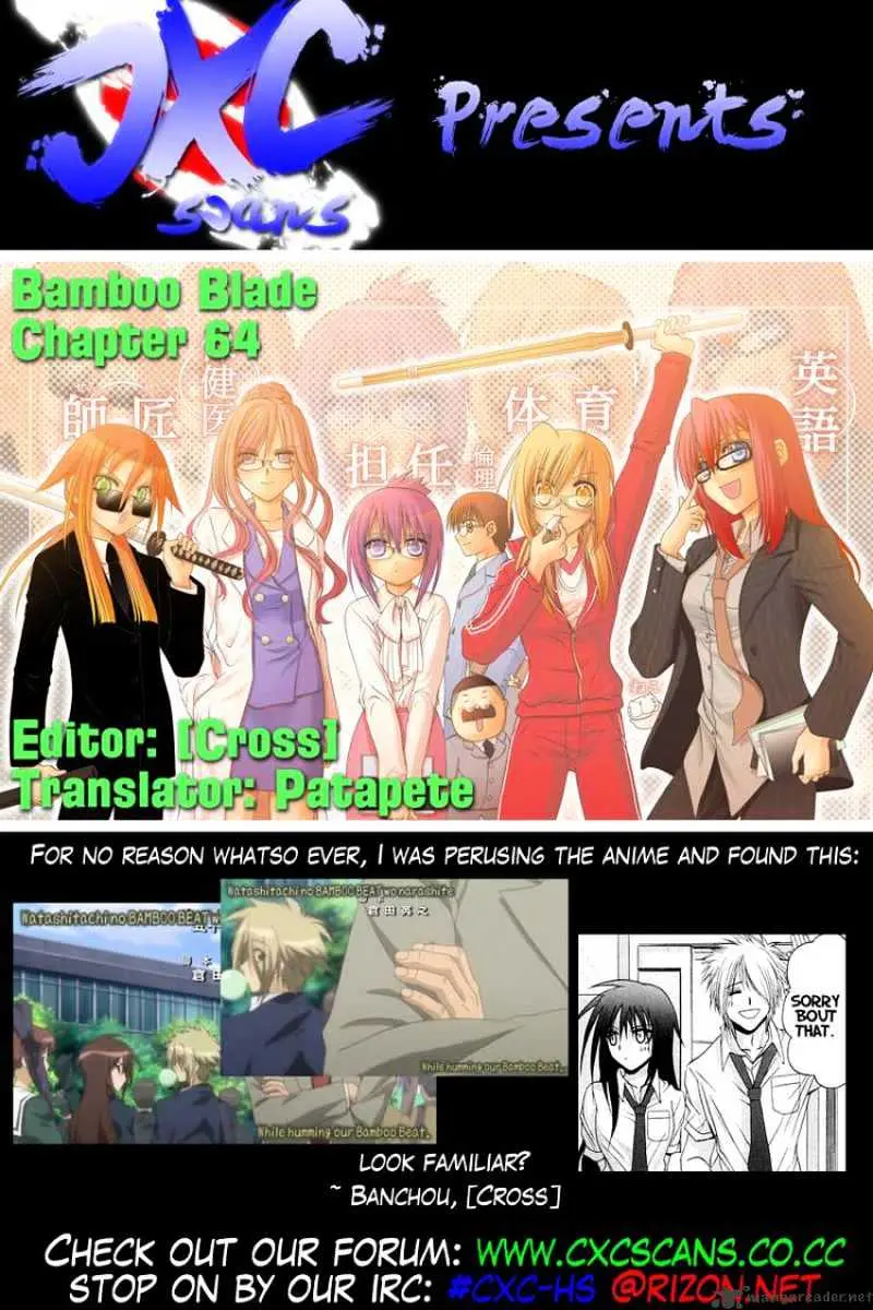 Bamboo Blade Chapter 64 page 32 - 