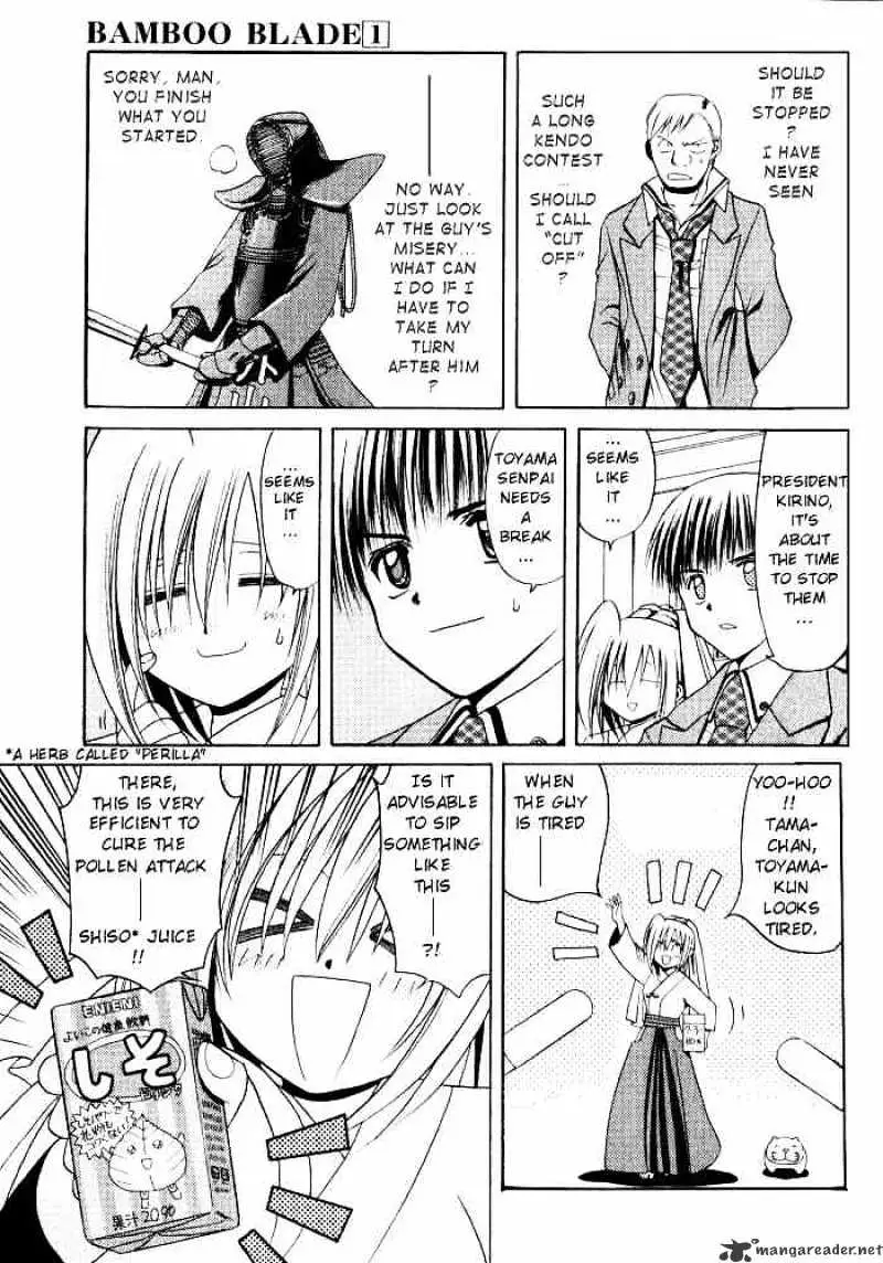 Bamboo Blade Chapter 8 page 6 - 