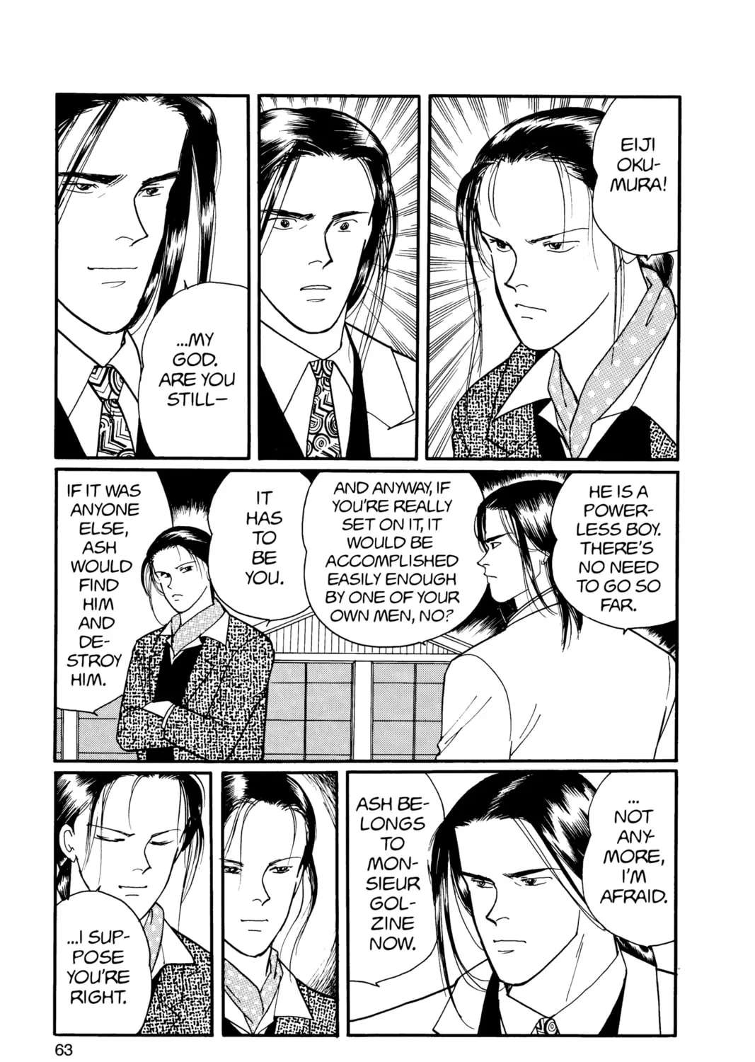 Read Banana Fish chapter 13 image 116 on Lezhin