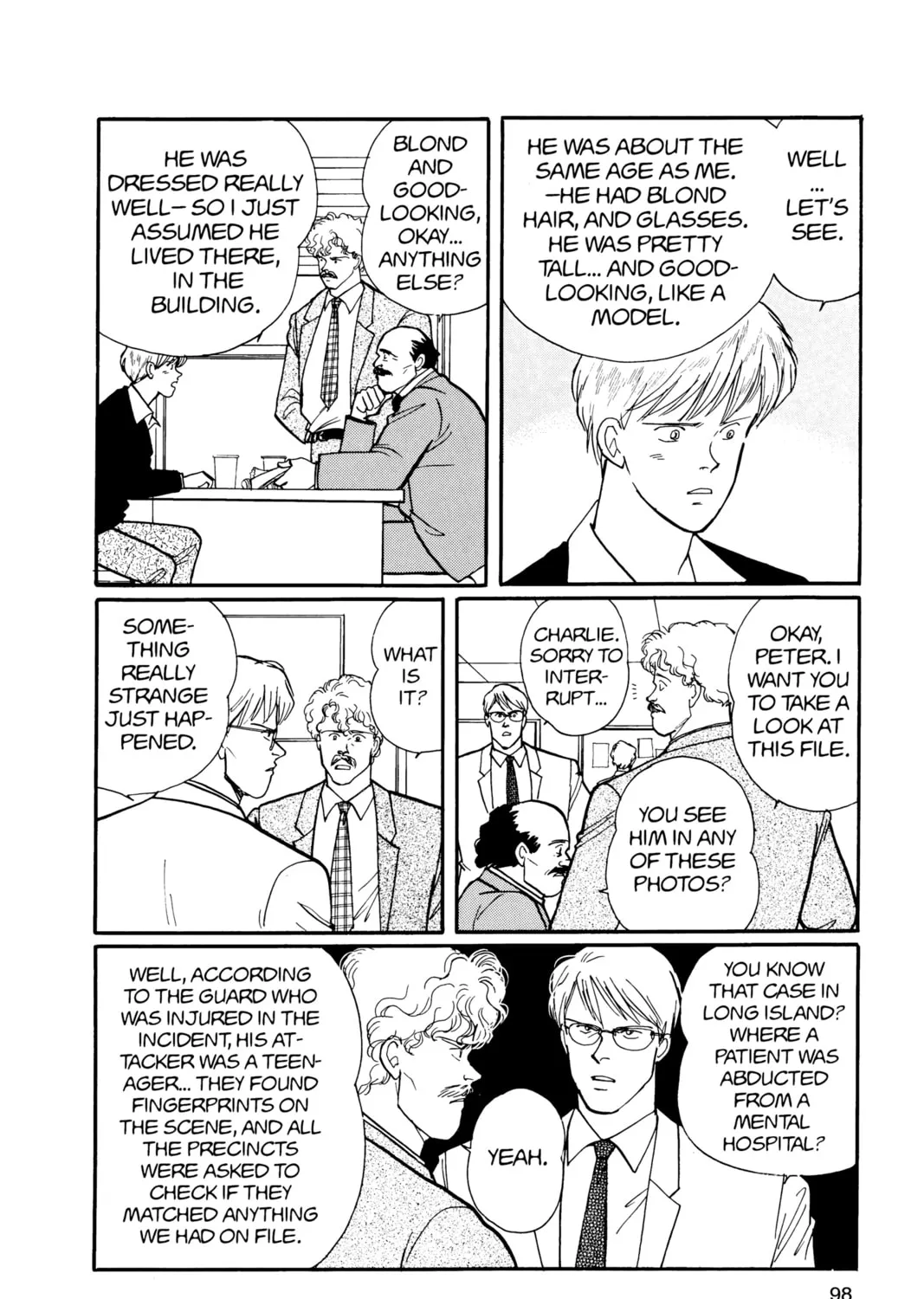 Read Banana Fish chapter 13 image 186 on Lezhin