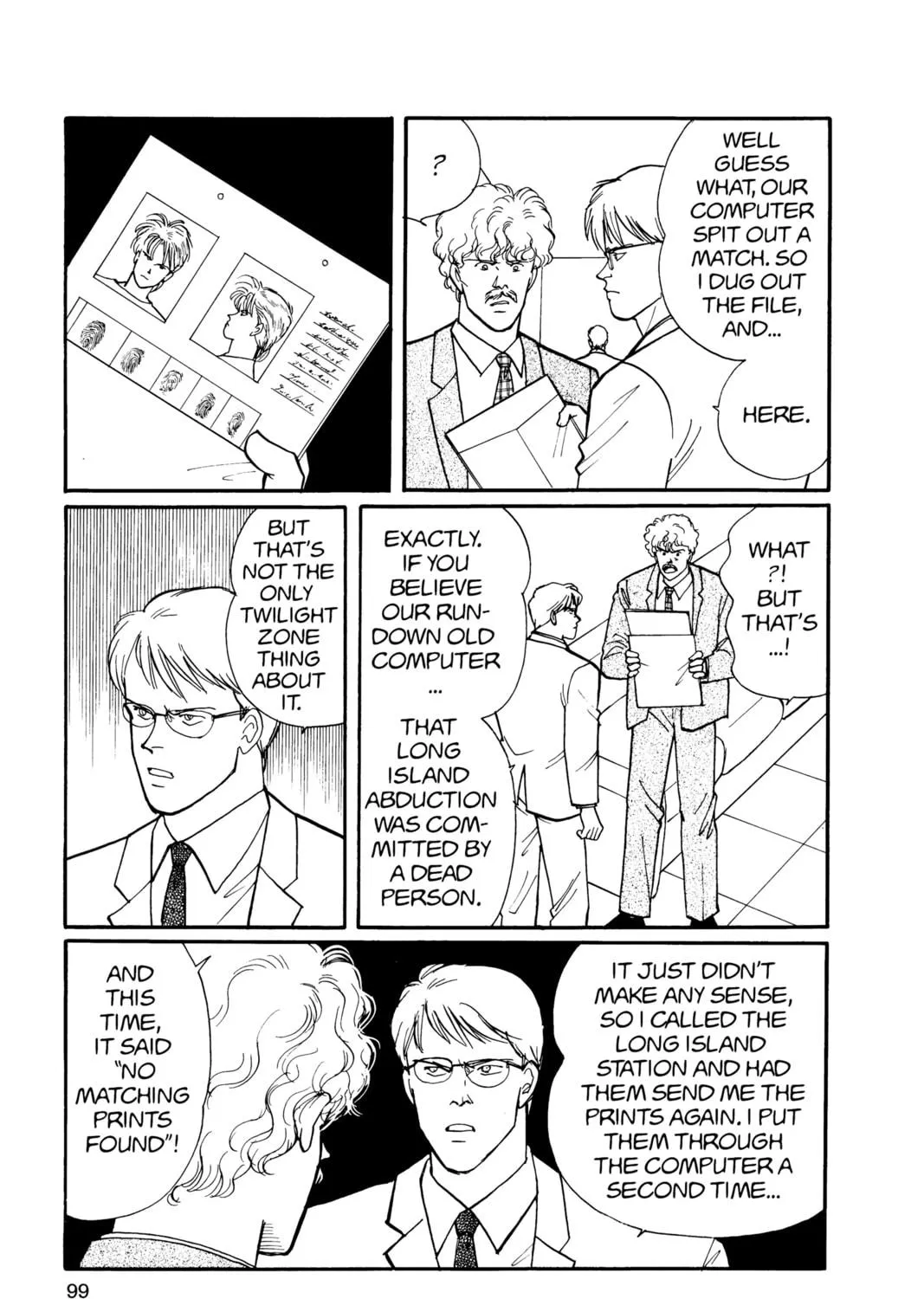 Read Banana Fish chapter 13 image 188 on Lezhin