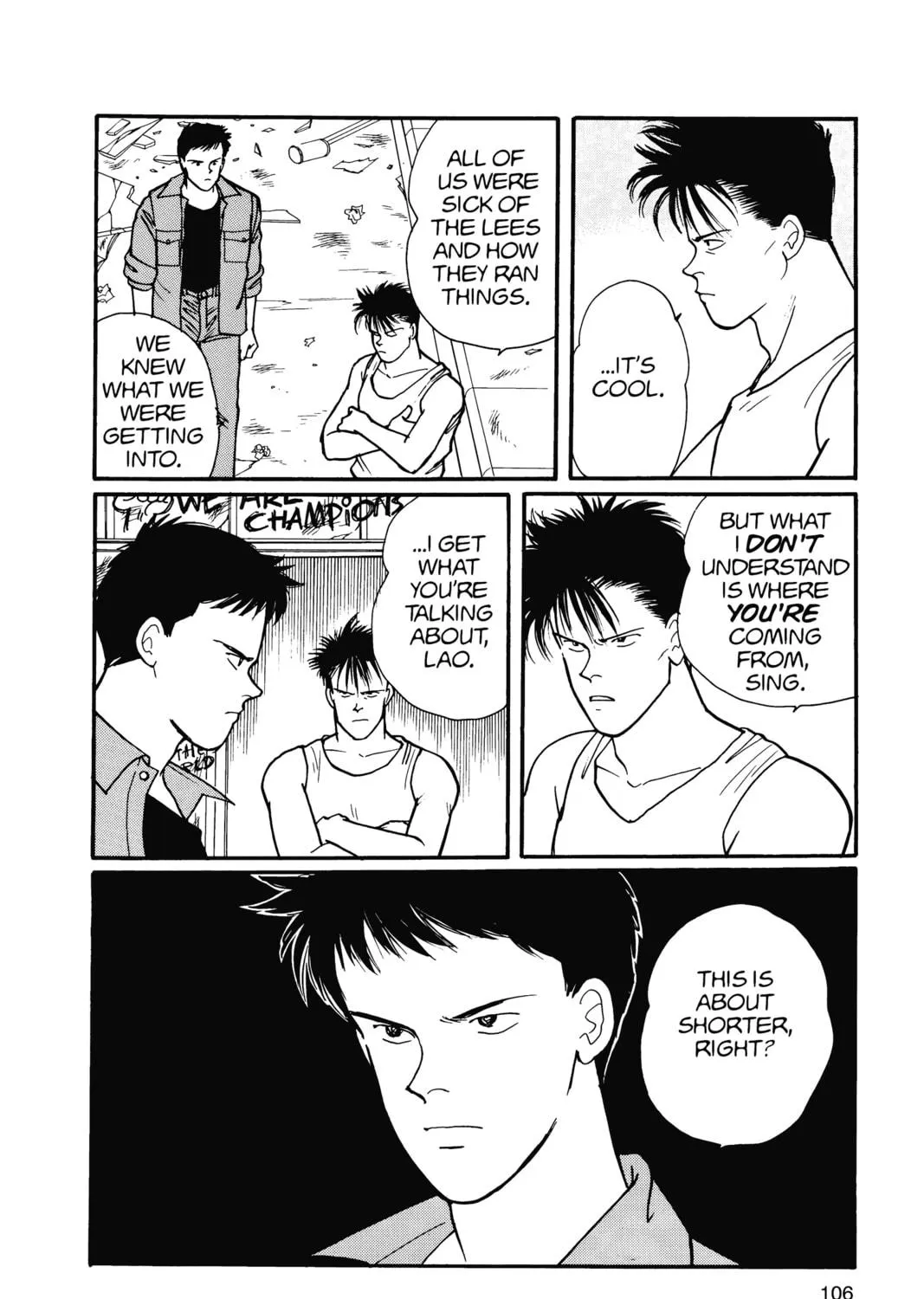 Read Banana Fish chapter 14 image 202 on Lezhin