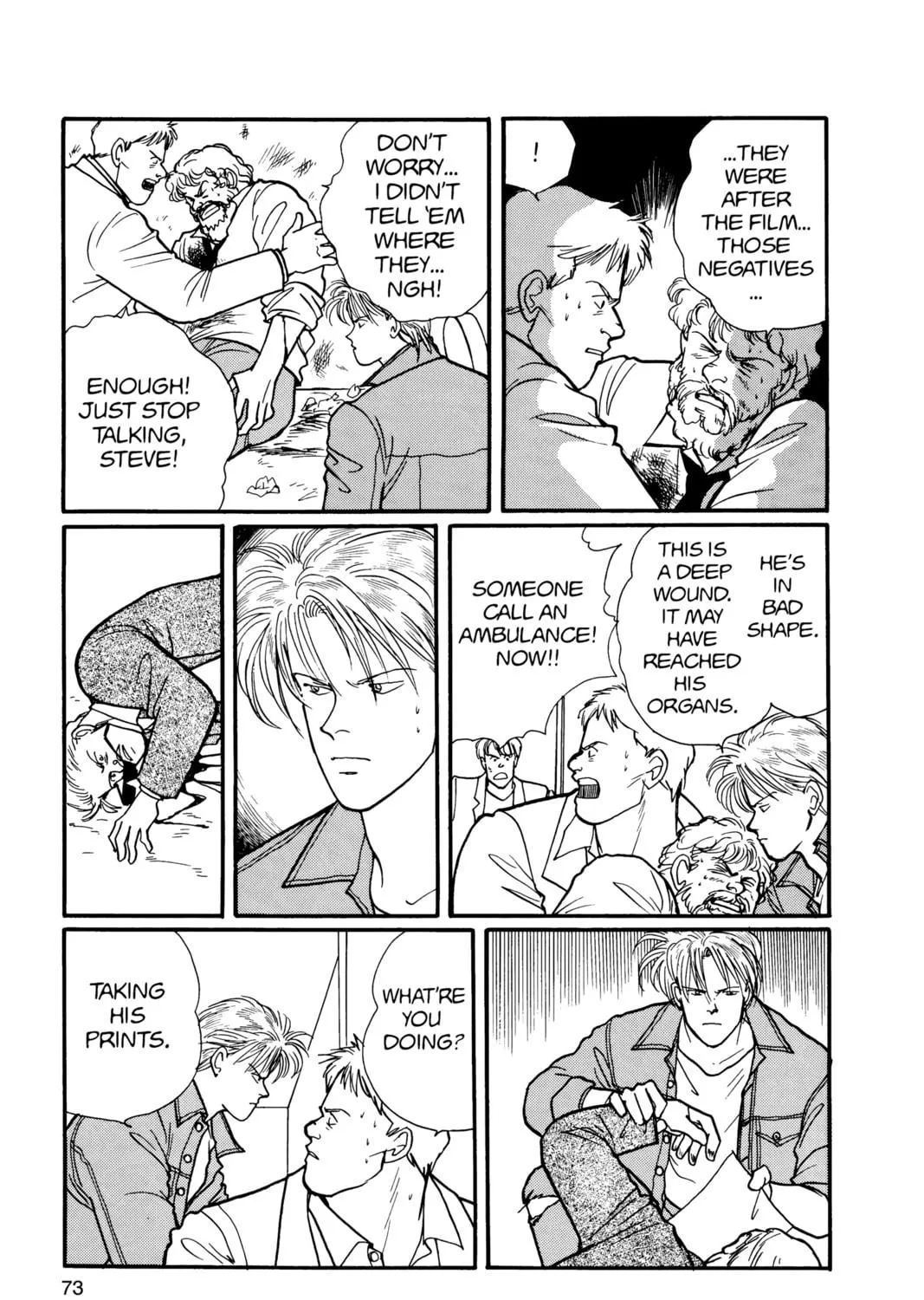 Read Banana Fish chapter 16 image 136 on Lezhin