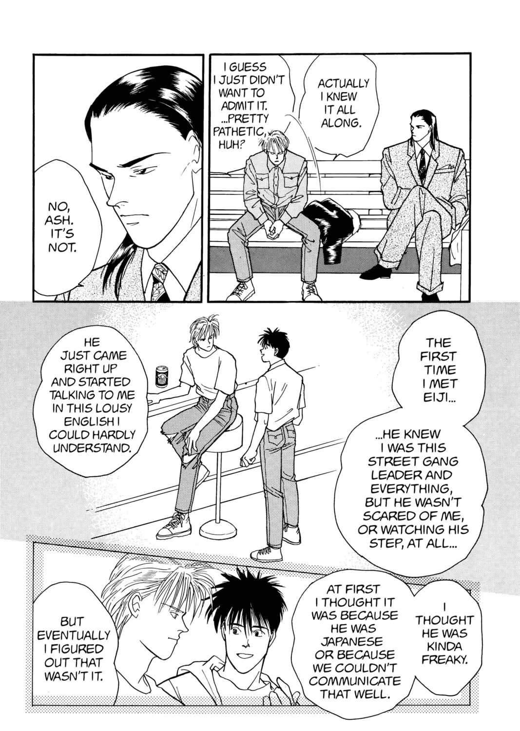Read Banana Fish chapter 18 image 350 on Lezhin