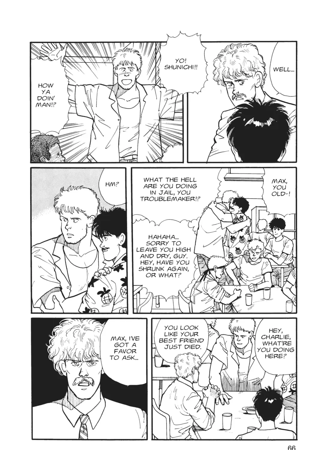 Read Banana Fish chapter 2 image 120 on Lezhin