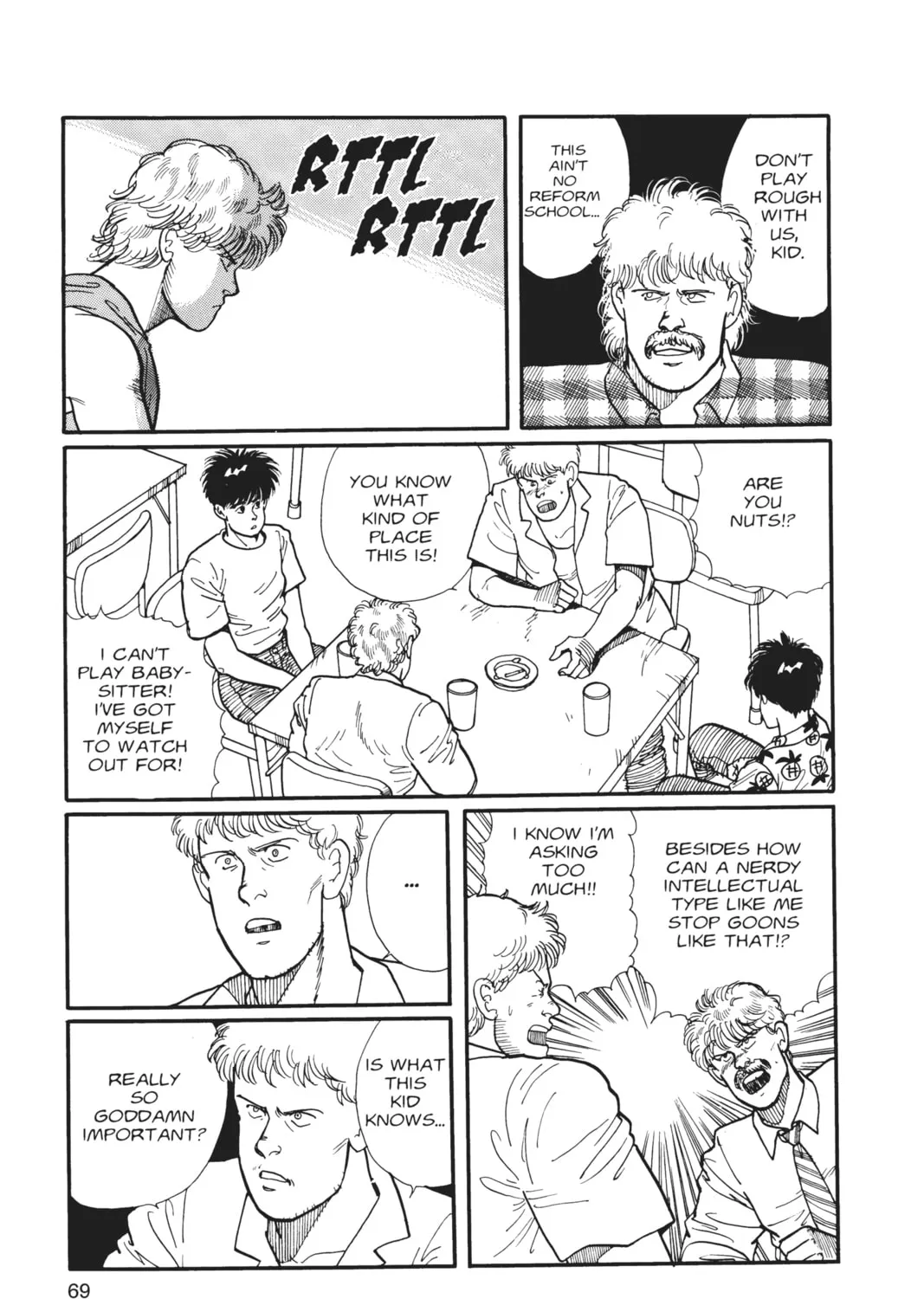 Read Banana Fish chapter 2 image 126 on Lezhin