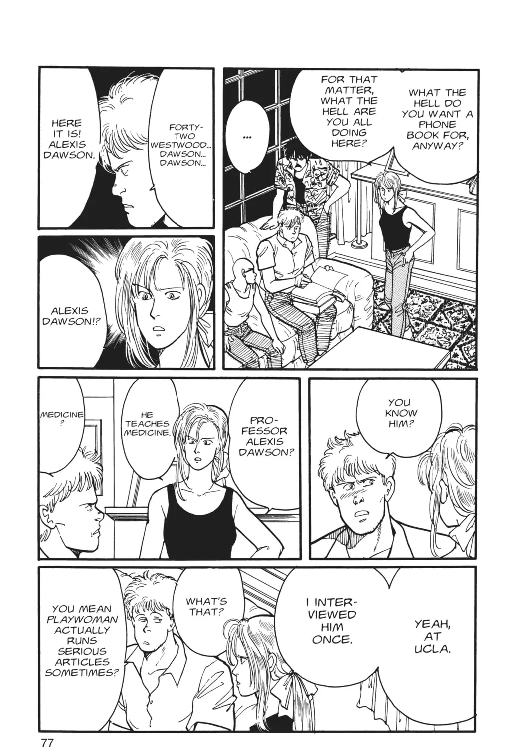 Read Banana Fish chapter 4 image 140 on Lezhin