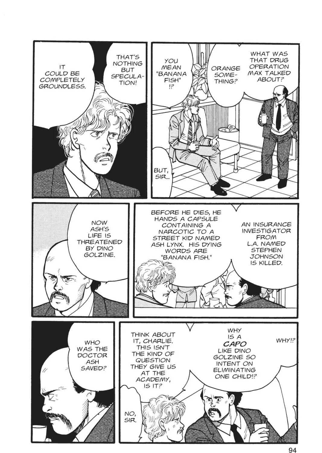 Read Banana Fish chapter 4 image 174 on Lezhin