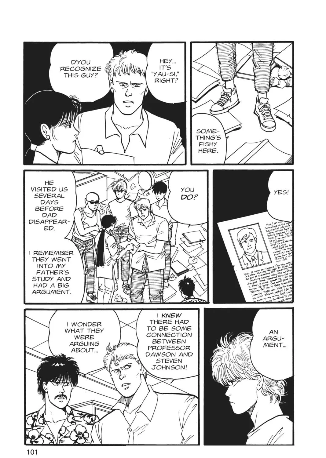Read Banana Fish chapter 4 image 188 on Lezhin