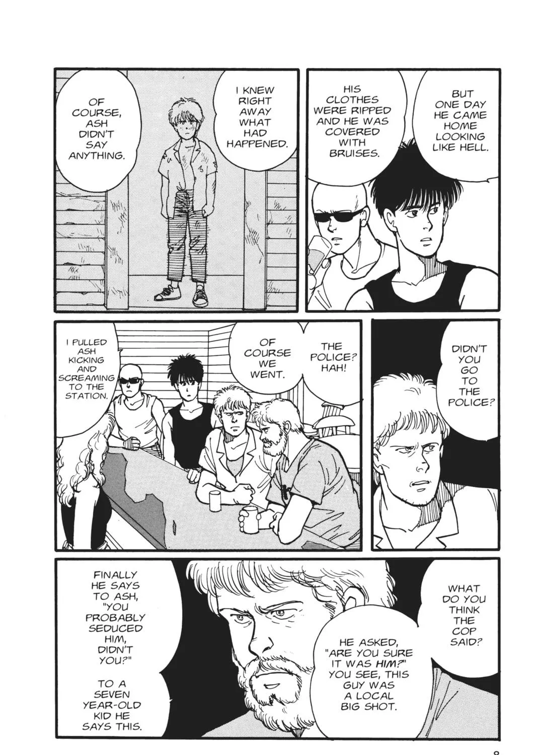 Read Banana Fish chapter 4 image 4 on Lezhin