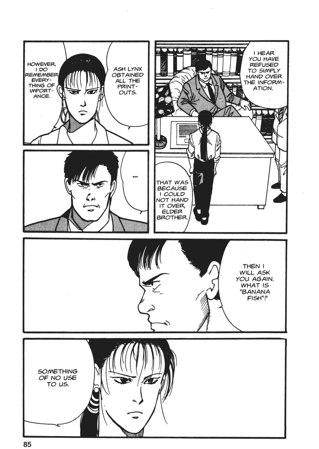 Read Banana Fish chapter 5 image 160 on Lezhin