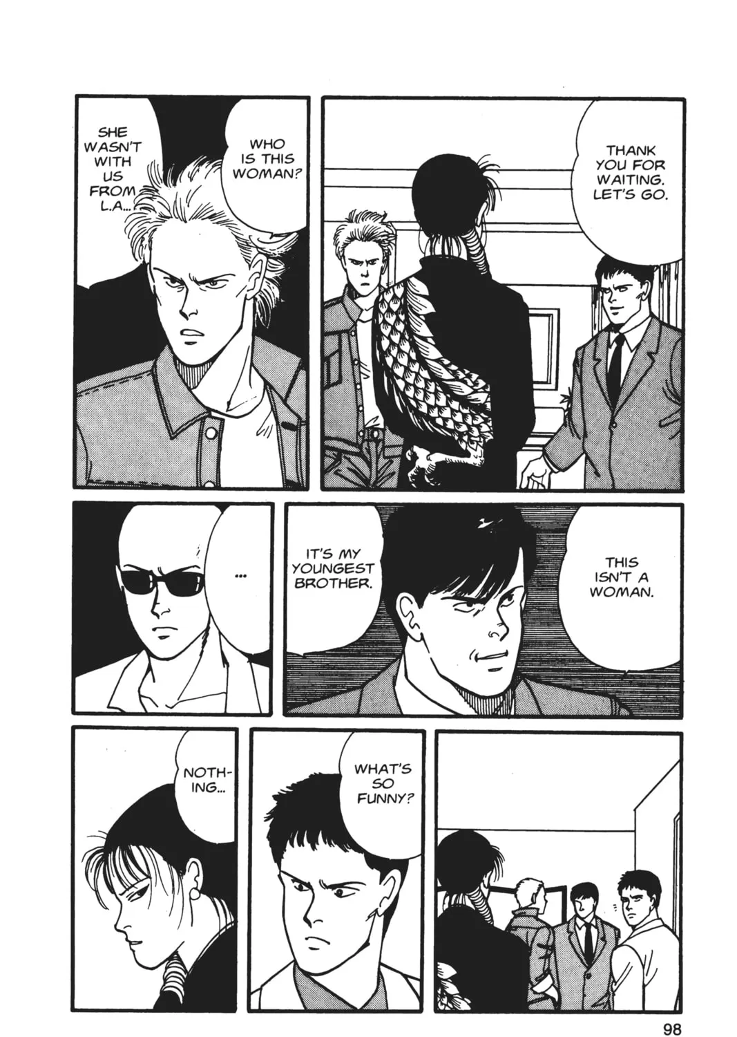 Read Banana Fish chapter 5 image 186 on Lezhin