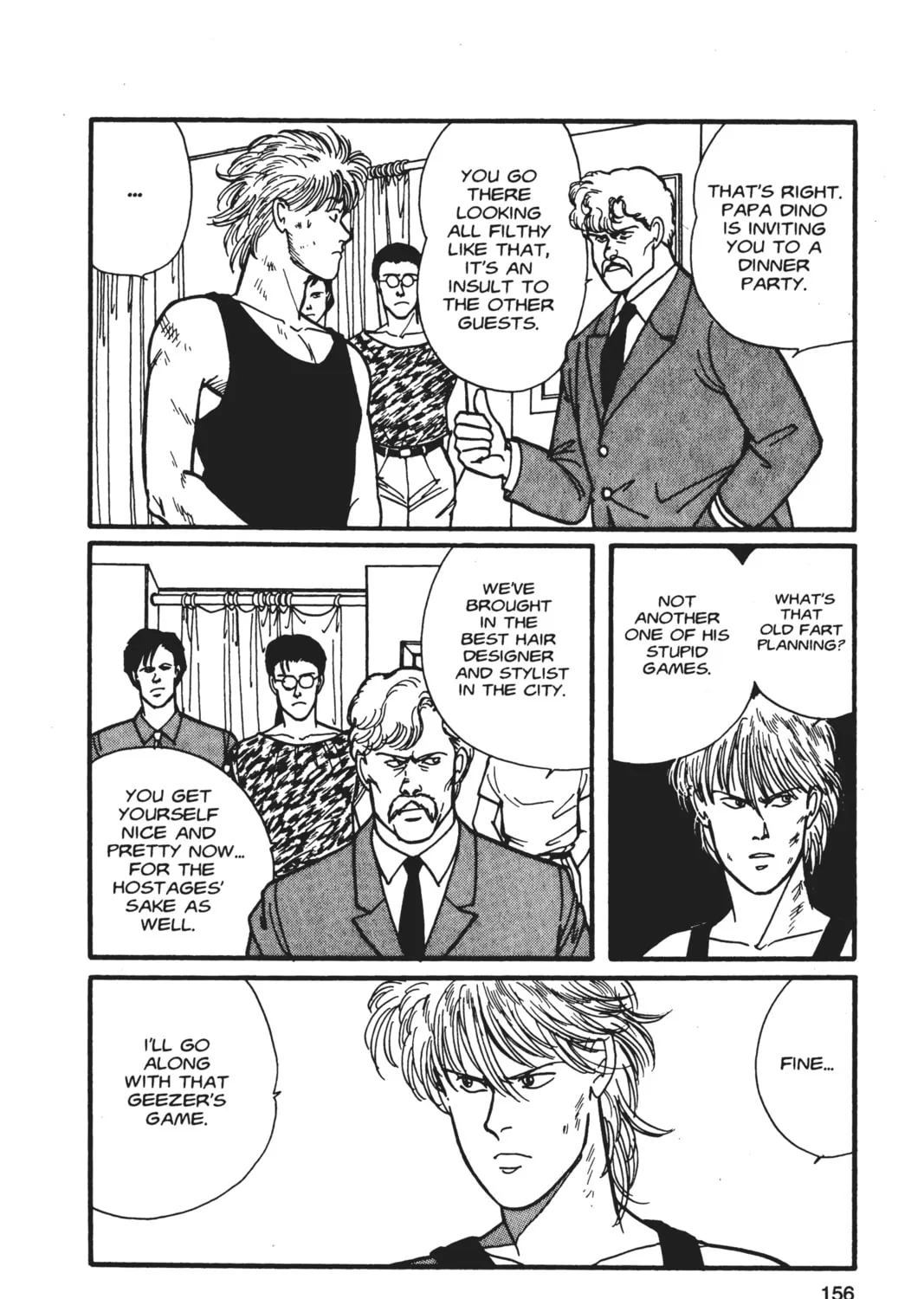 Read Banana Fish chapter 5 image 302 on Lezhin