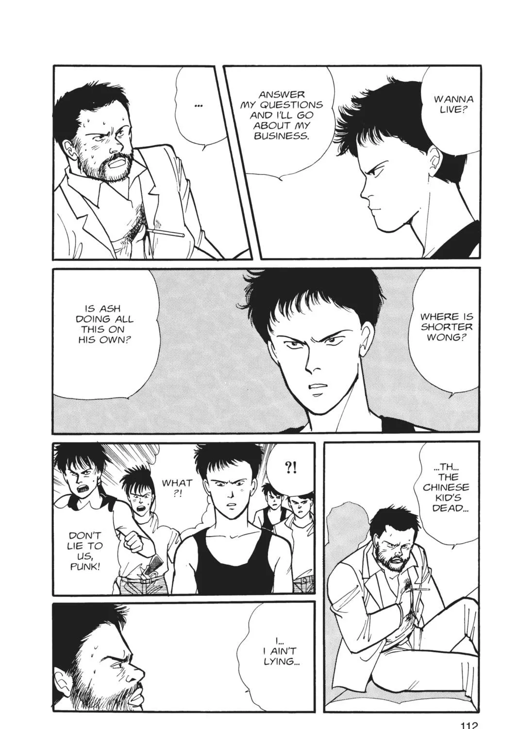 Read Banana Fish chapter 6 image 214 on Lezhin