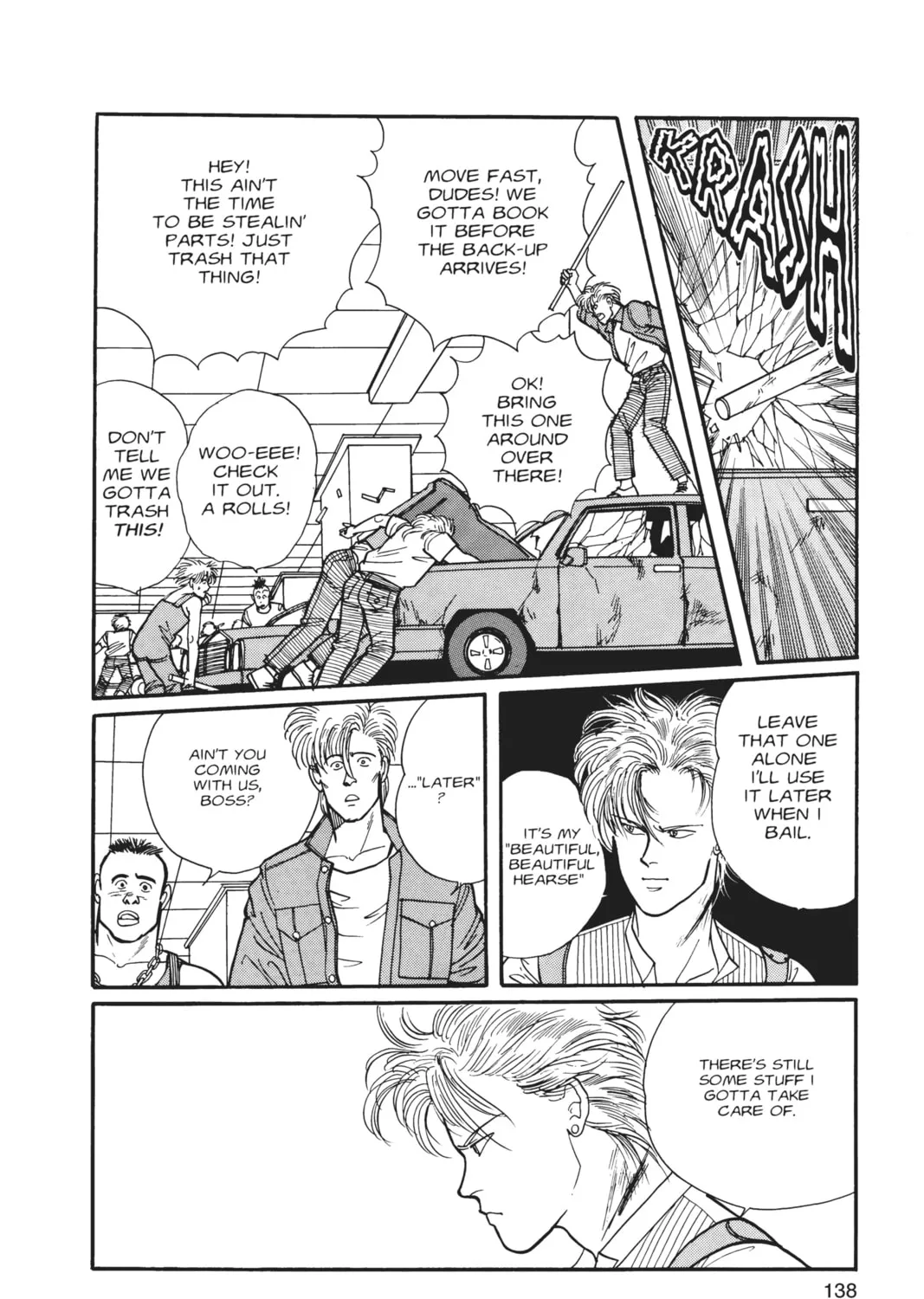 Read Banana Fish chapter 6 image 266 on Lezhin
