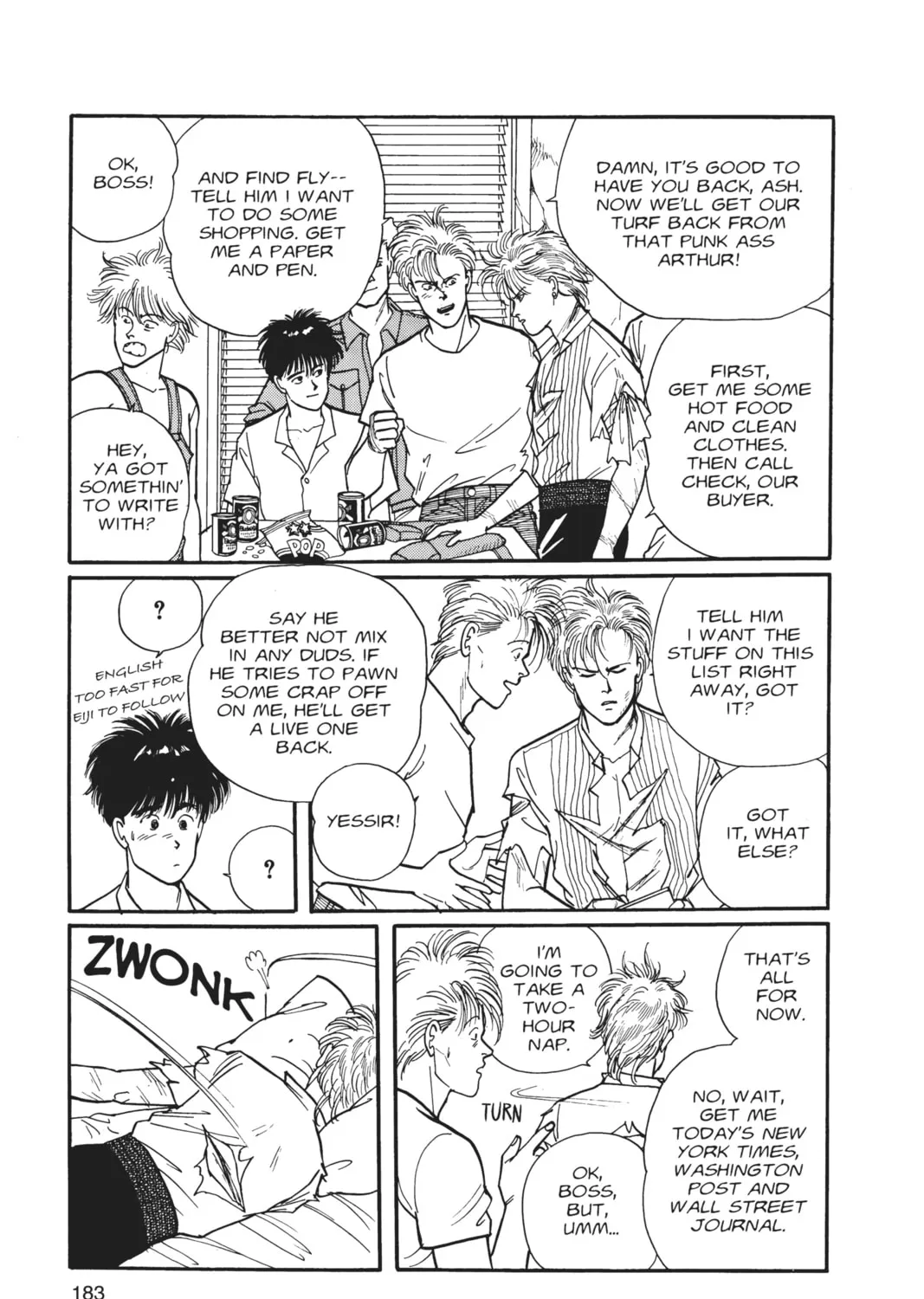 Read Banana Fish chapter 6 image 354 on Lezhin