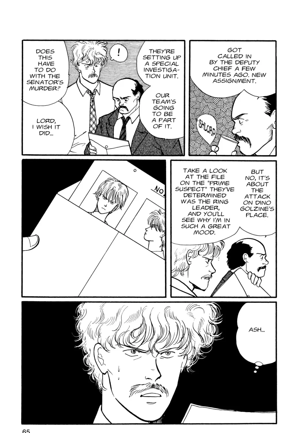 Read Banana Fish chapter 7 image 120 on Lezhin