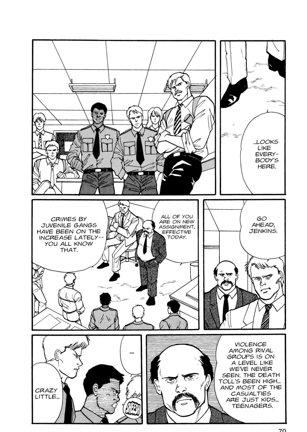 Read Banana Fish chapter 7 image 130 on Lezhin