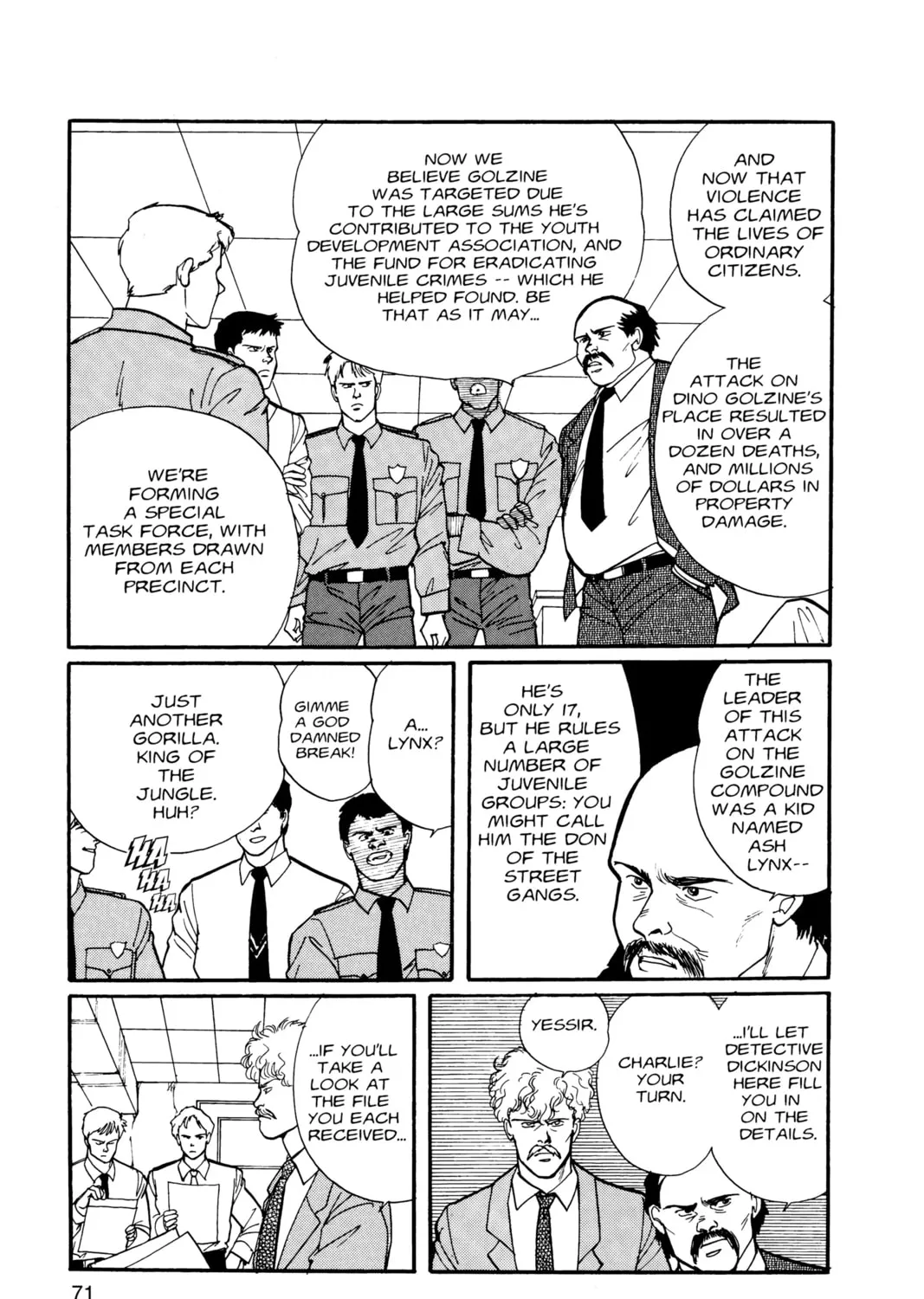 Read Banana Fish chapter 7 image 132 on Lezhin