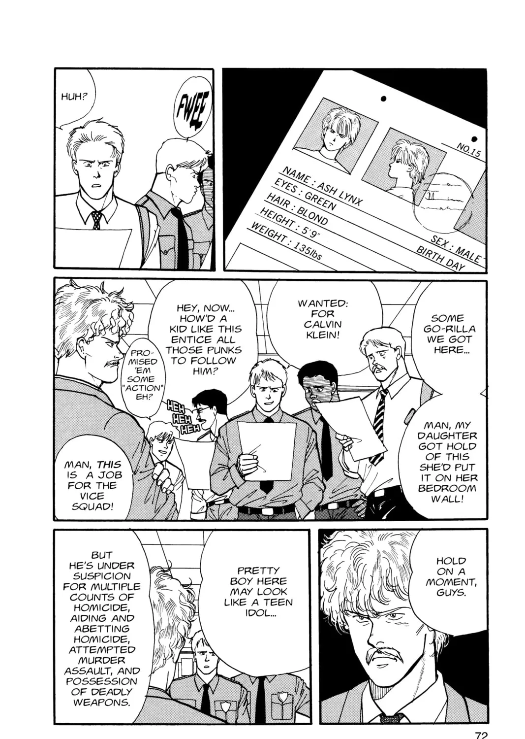 Read Banana Fish chapter 7 image 134 on Lezhin