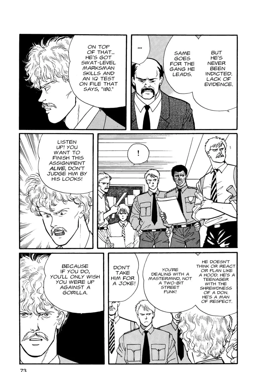 Read Banana Fish chapter 7 image 136 on Lezhin