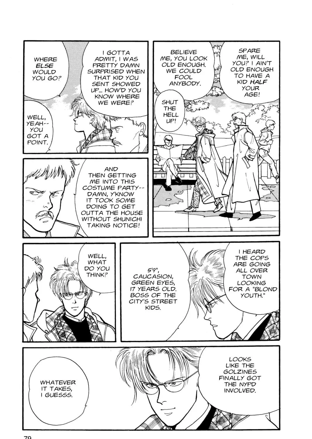 Read Banana Fish chapter 7 image 148 on Lezhin
