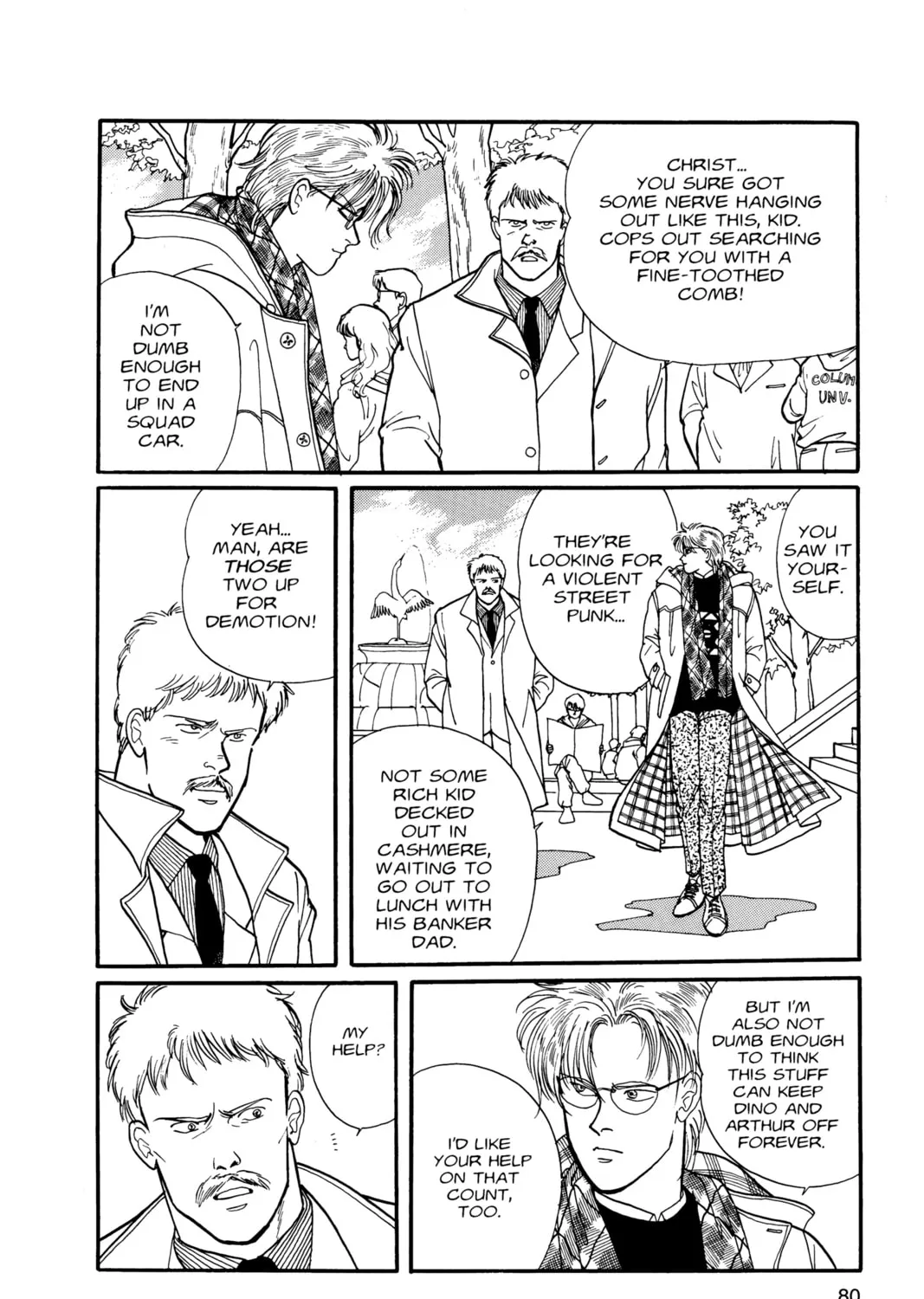 Read Banana Fish chapter 7 image 150 on Lezhin