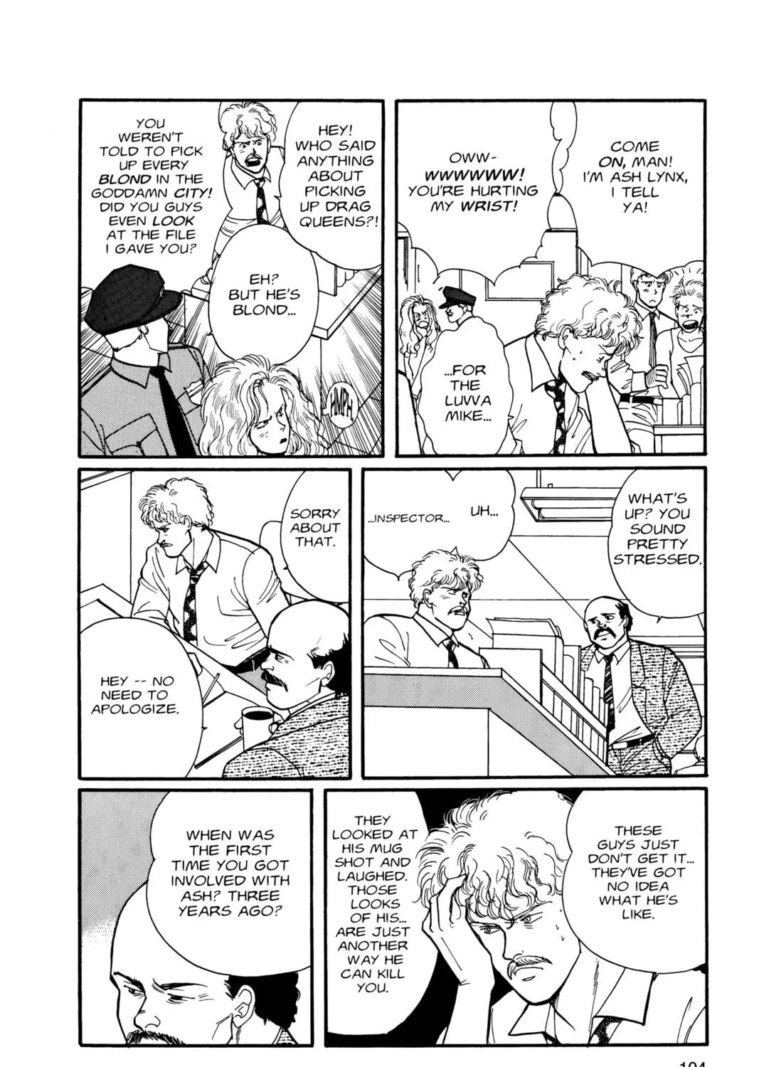 Read Banana Fish chapter 7 image 198 on Lezhin
