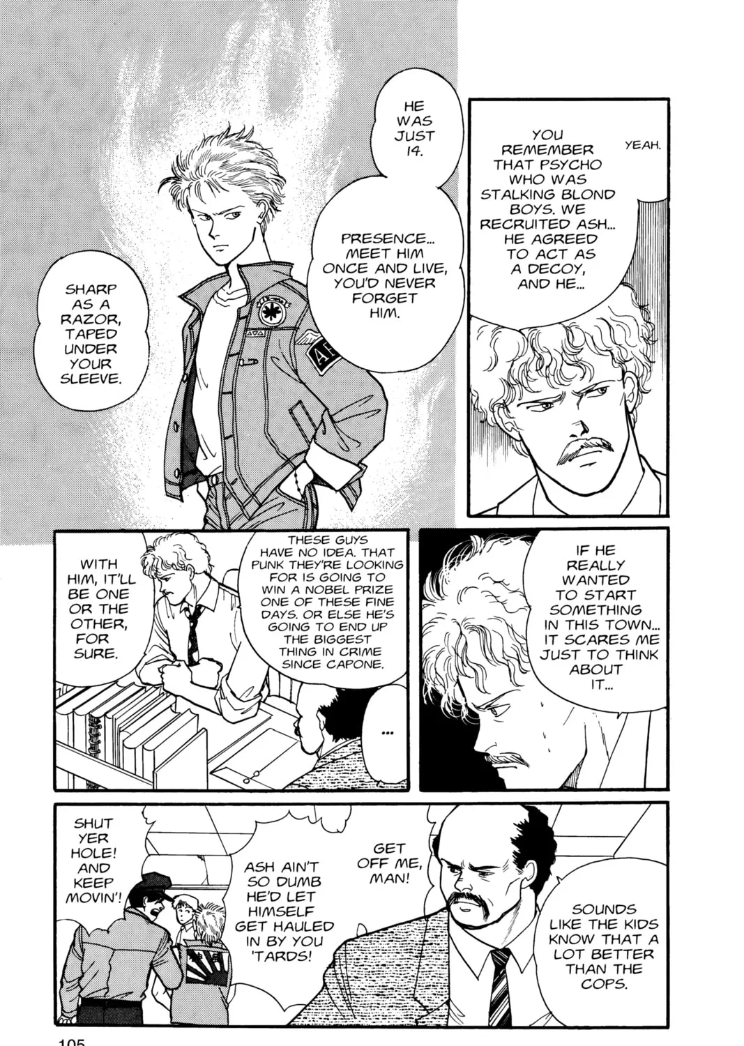 Read Banana Fish chapter 7 image 200 on Lezhin