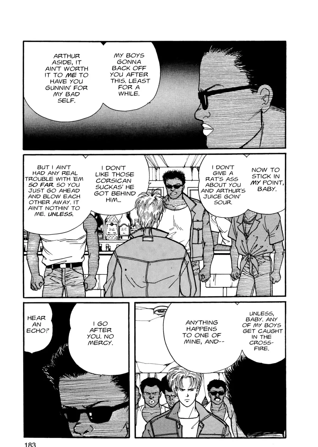Read Banana Fish chapter 7 image 356 on Lezhin