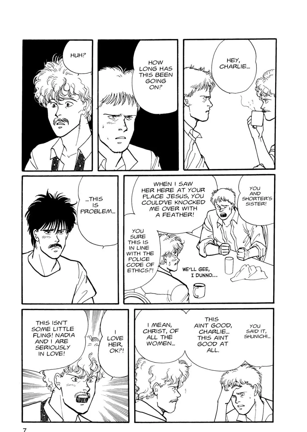 Read Banana Fish chapter 7 image 4 on Lezhin