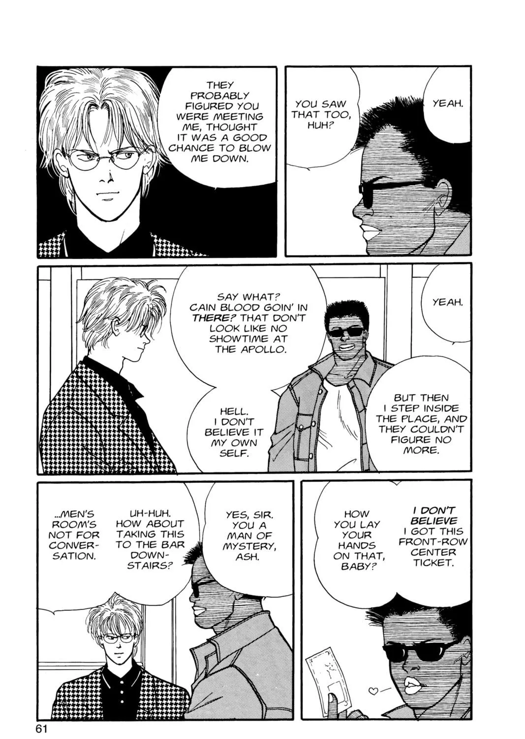 Read Banana Fish chapter 8 image 108 on Lezhin