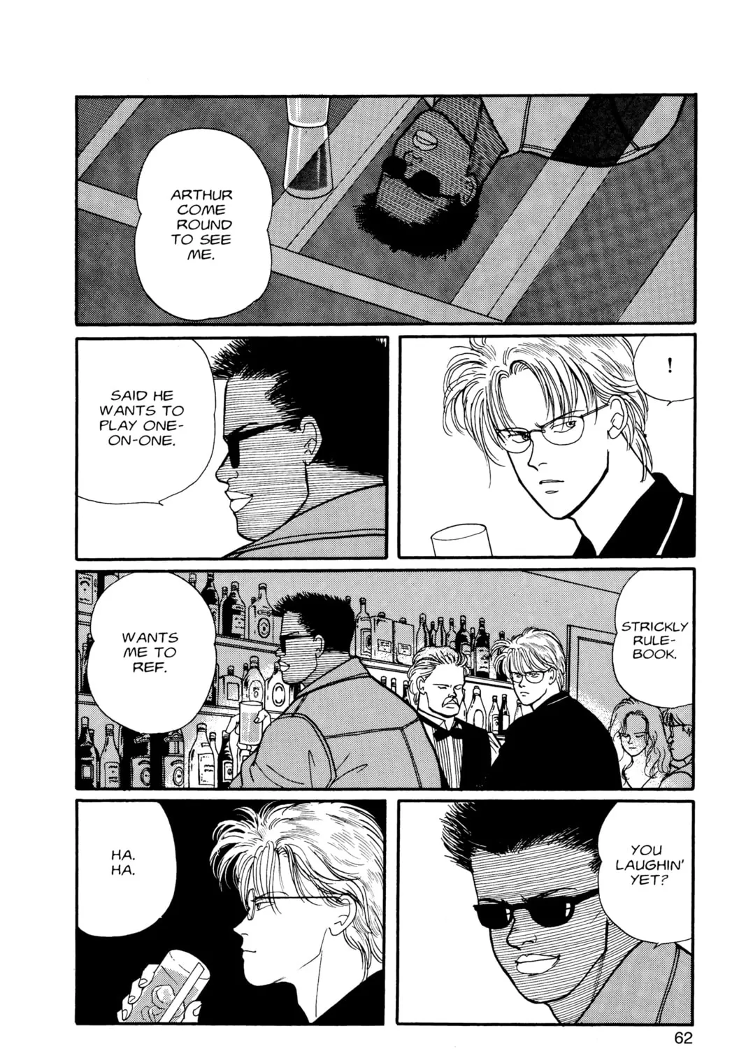 Read Banana Fish chapter 8 image 110 on Lezhin