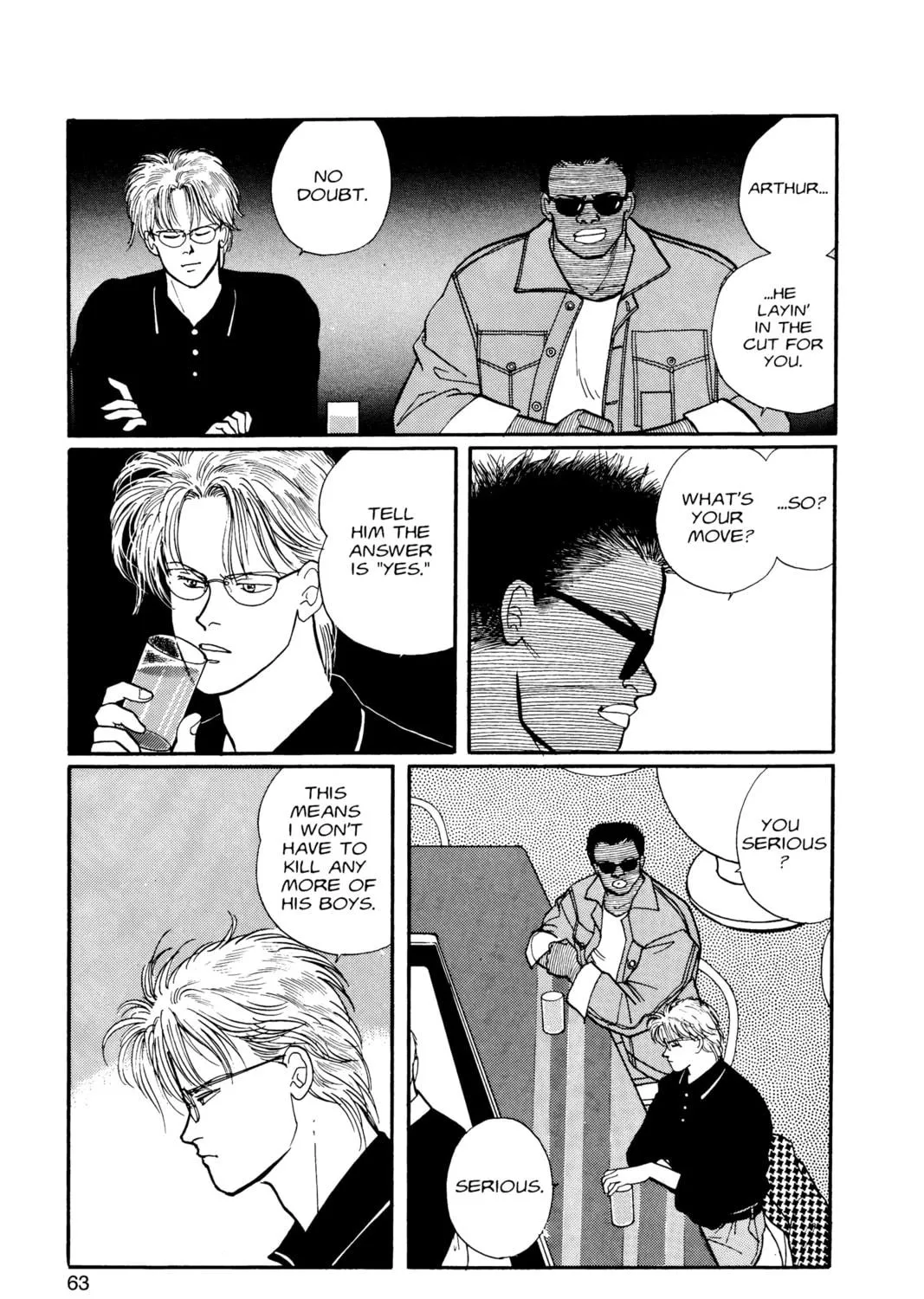 Read Banana Fish chapter 8 image 112 on Lezhin