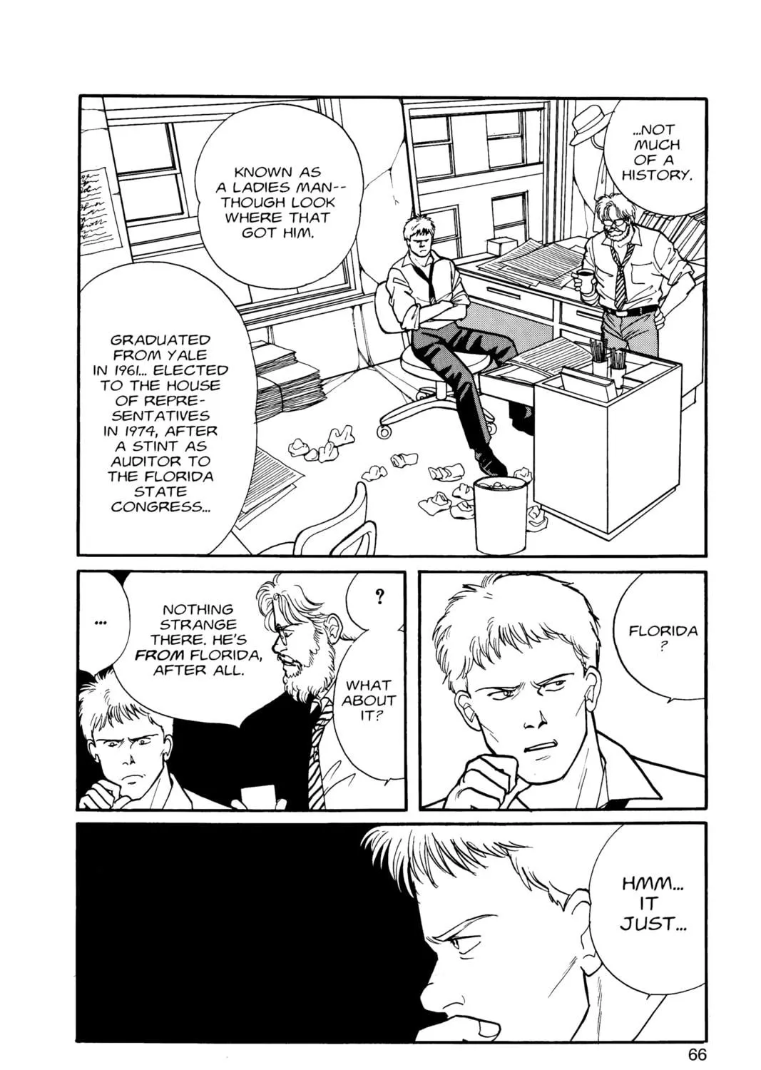 Read Banana Fish chapter 8 image 118 on Lezhin