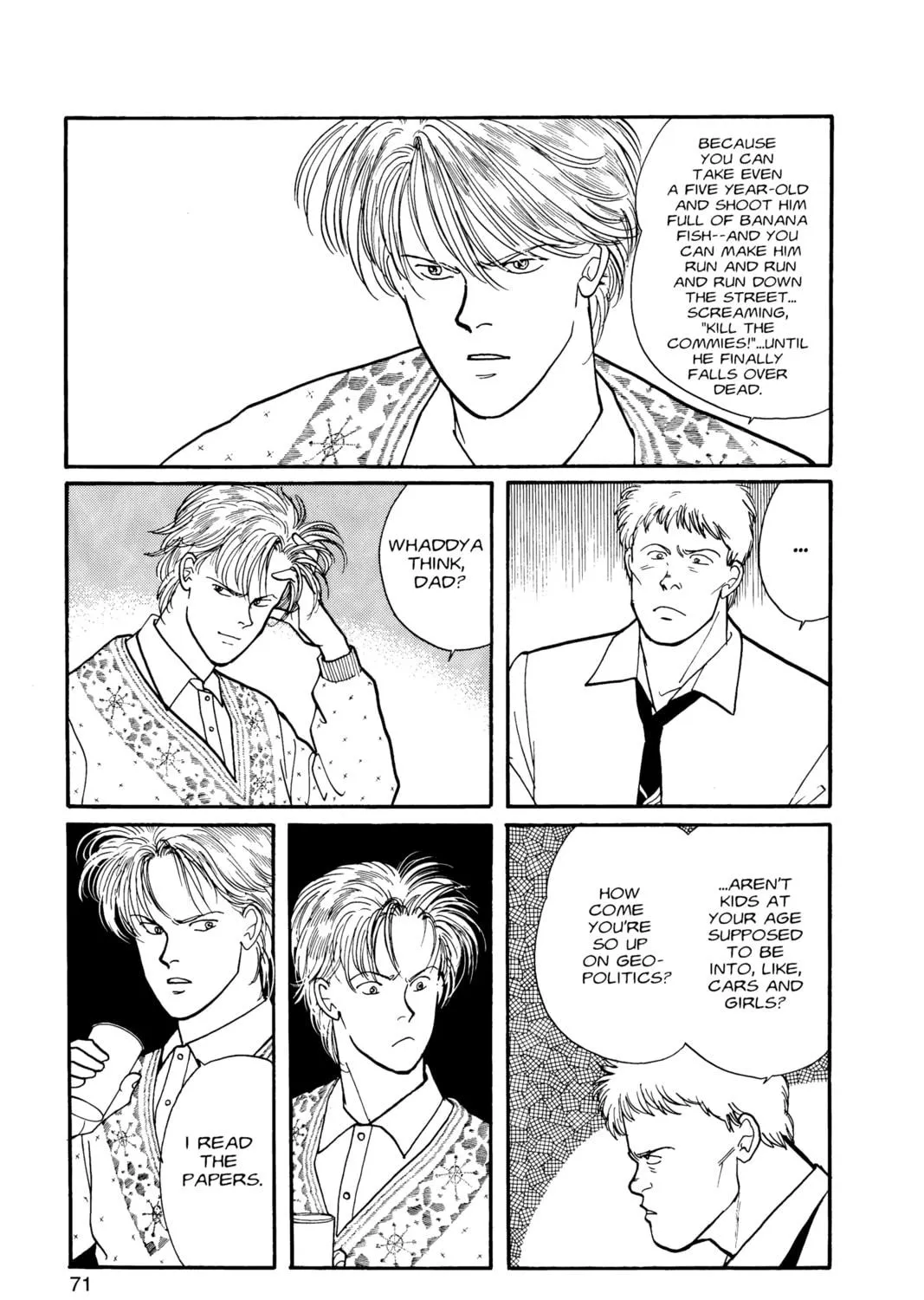 Read Banana Fish chapter 8 image 128 on Lezhin