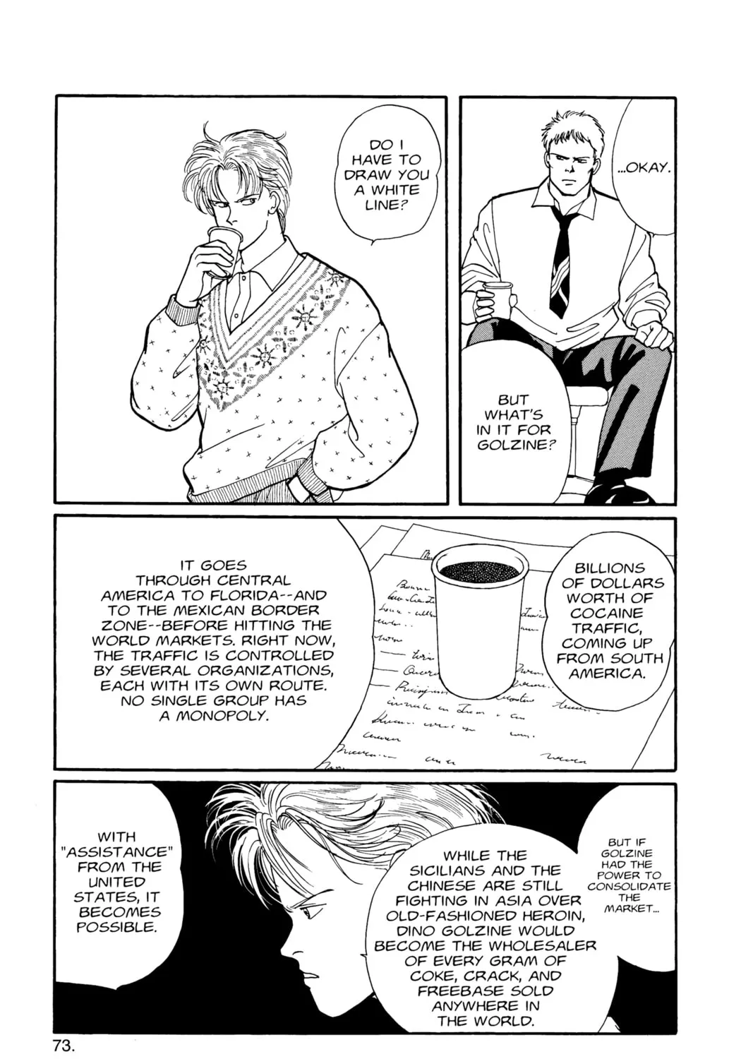 Read Banana Fish chapter 8 image 132 on Lezhin