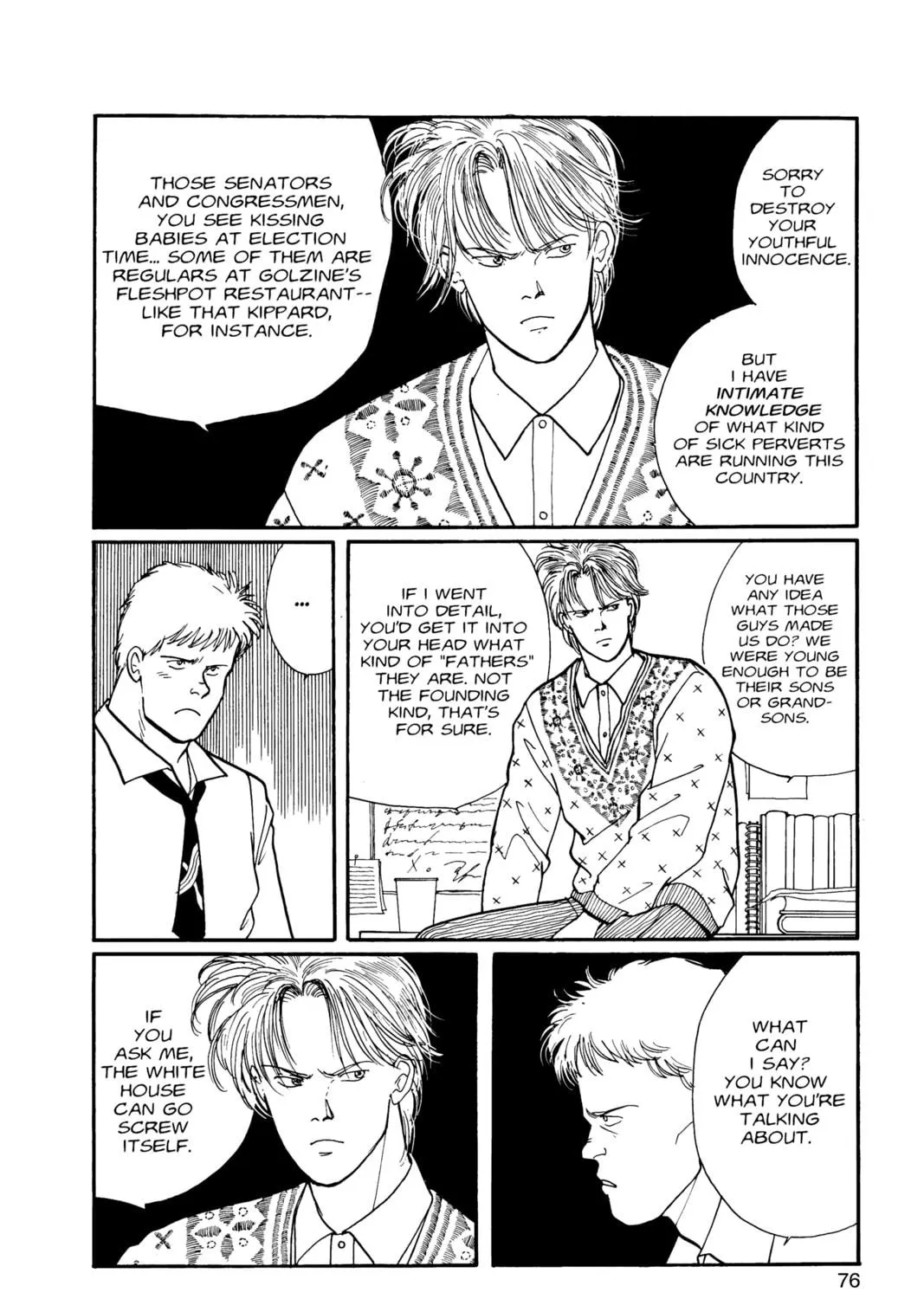 Read Banana Fish chapter 8 image 138 on Lezhin