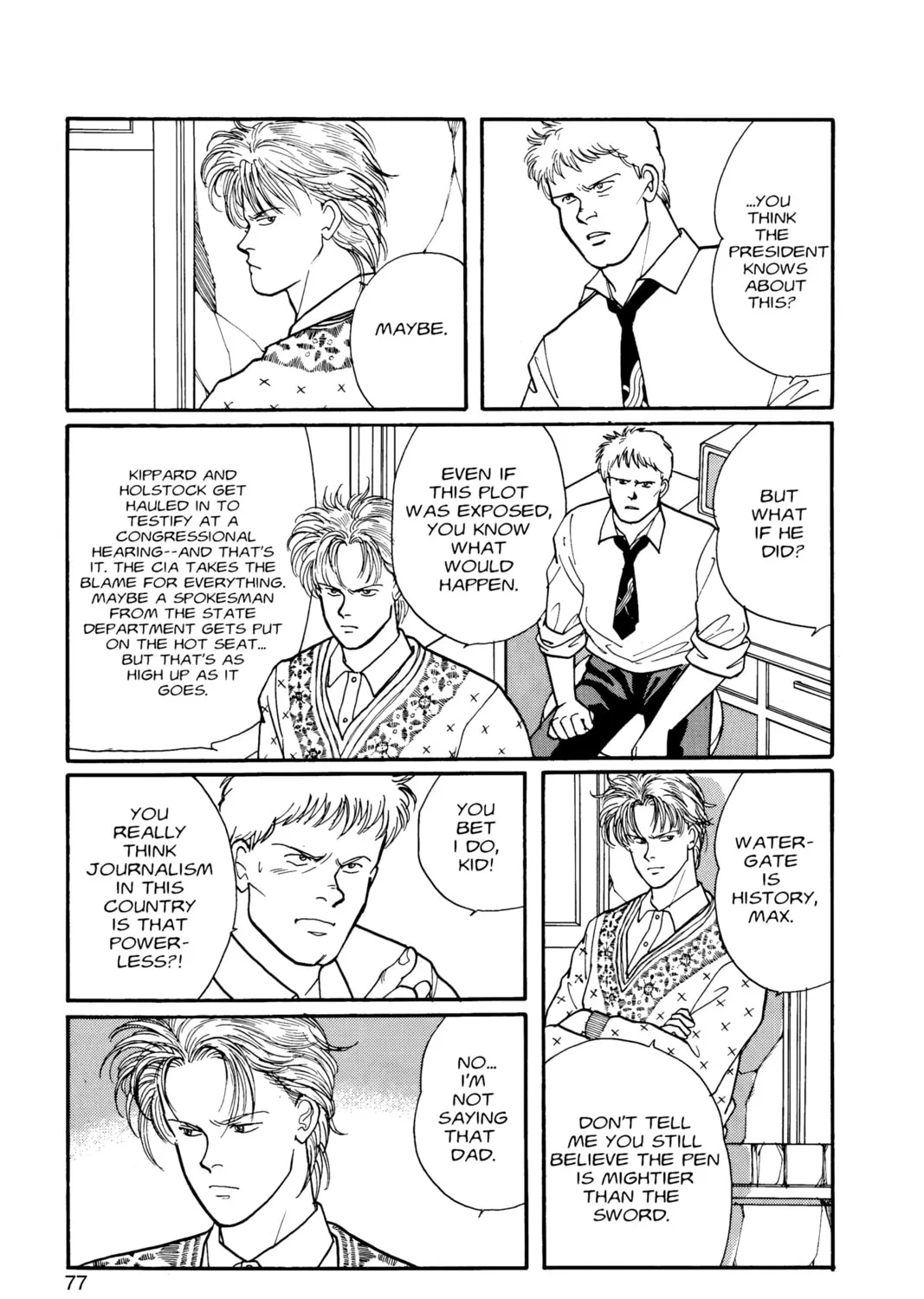 Read Banana Fish chapter 8 image 140 on Lezhin