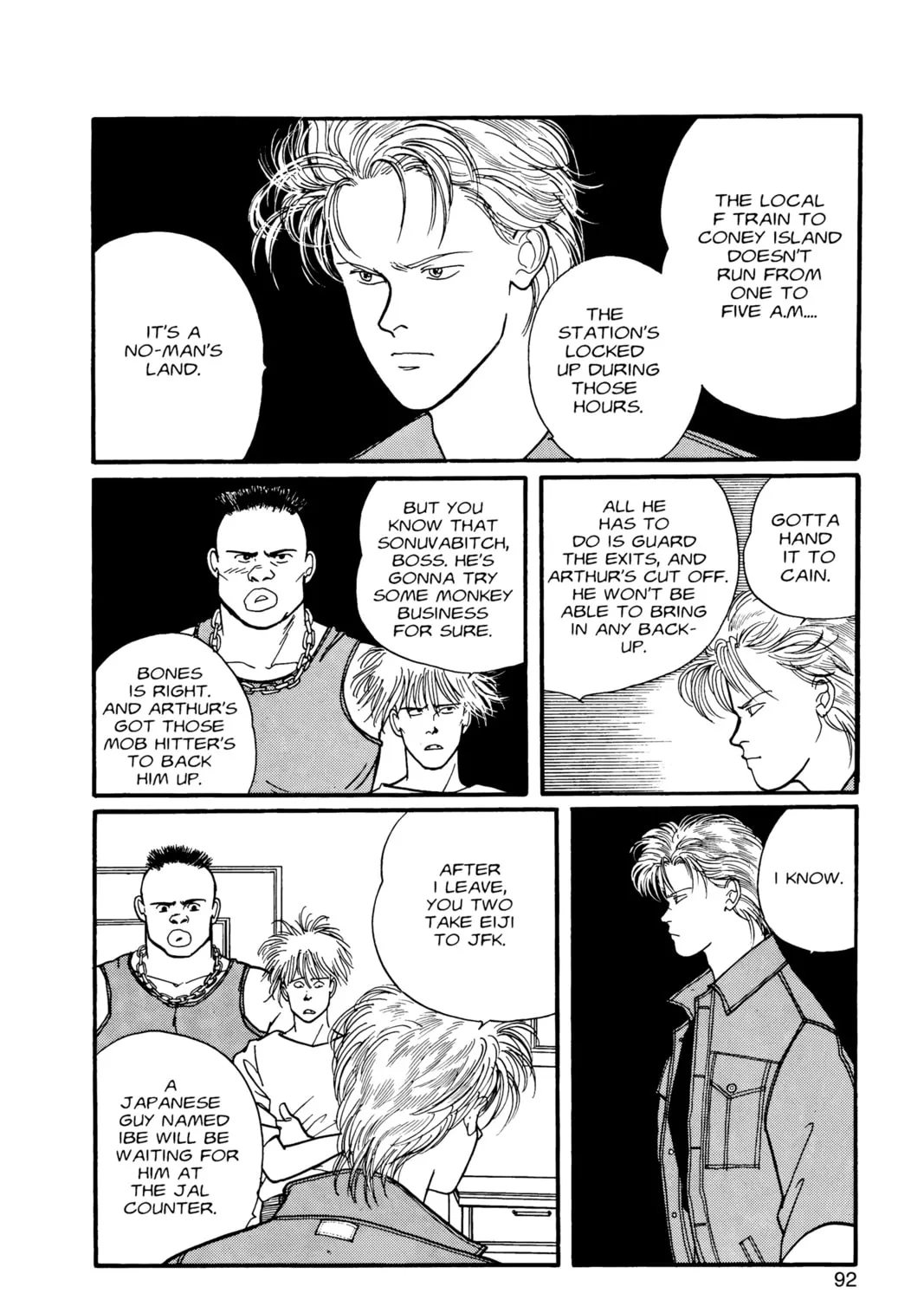 Read Banana Fish chapter 8 image 170 on Lezhin