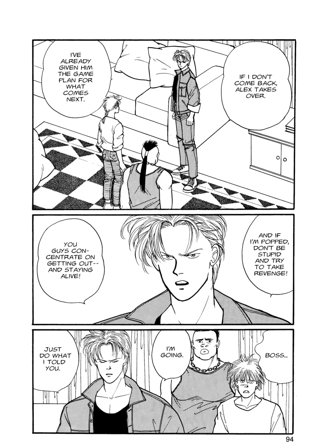 Read Banana Fish chapter 8 image 174 on Lezhin