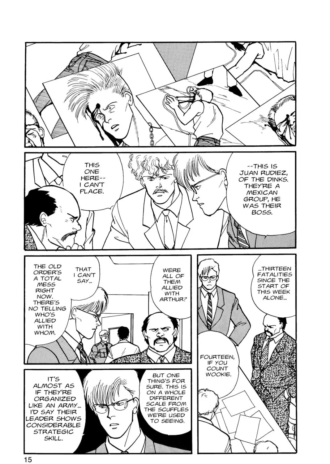 Read Banana Fish chapter 8 image 18 on Lezhin