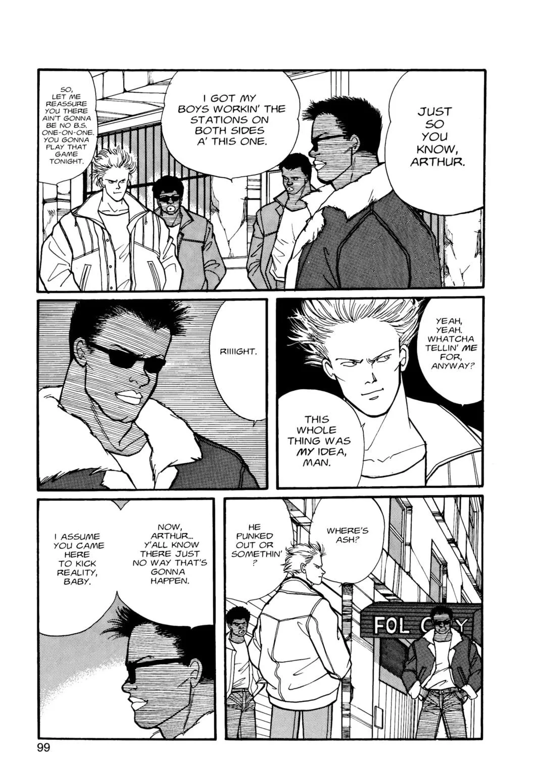 Read Banana Fish chapter 8 image 184 on Lezhin