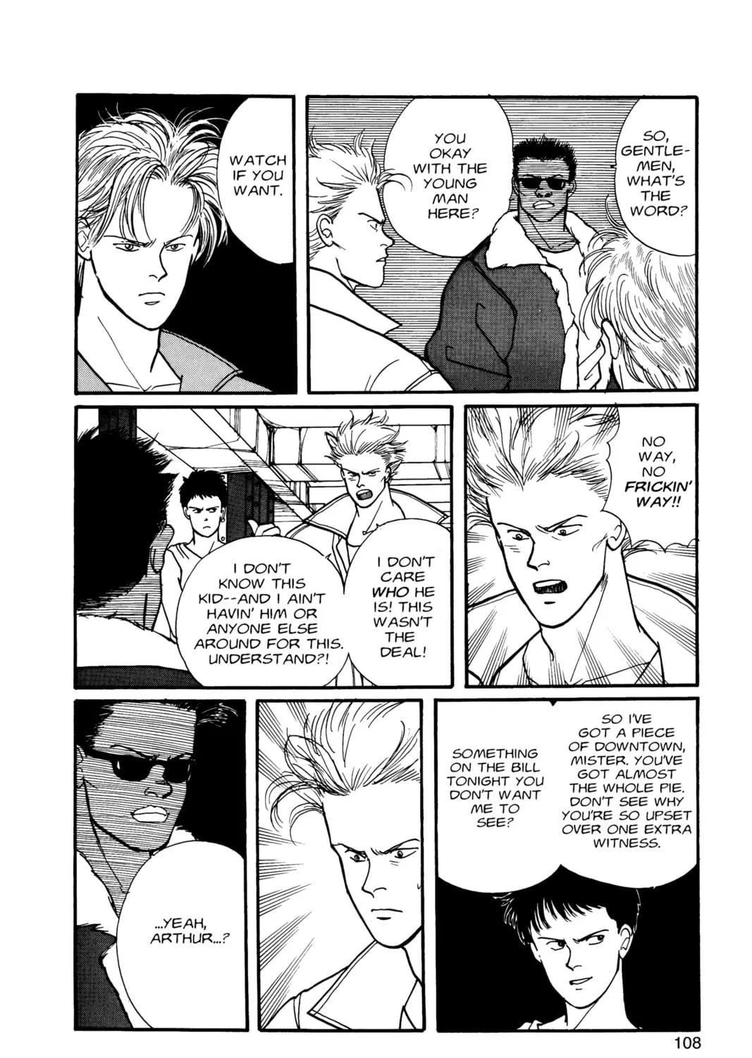 Read Banana Fish chapter 8 image 202 on Lezhin